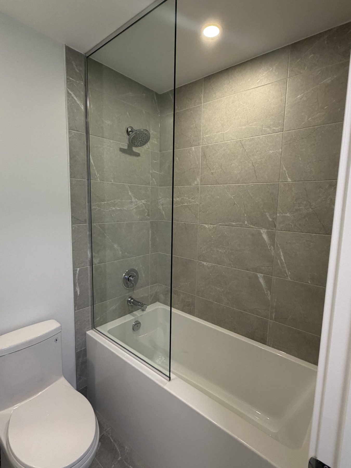 Bathroom tub and shower surround