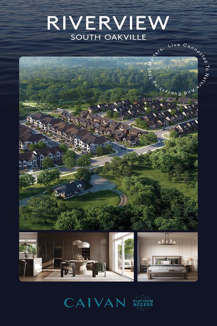 Riverview South Oakville project imagery